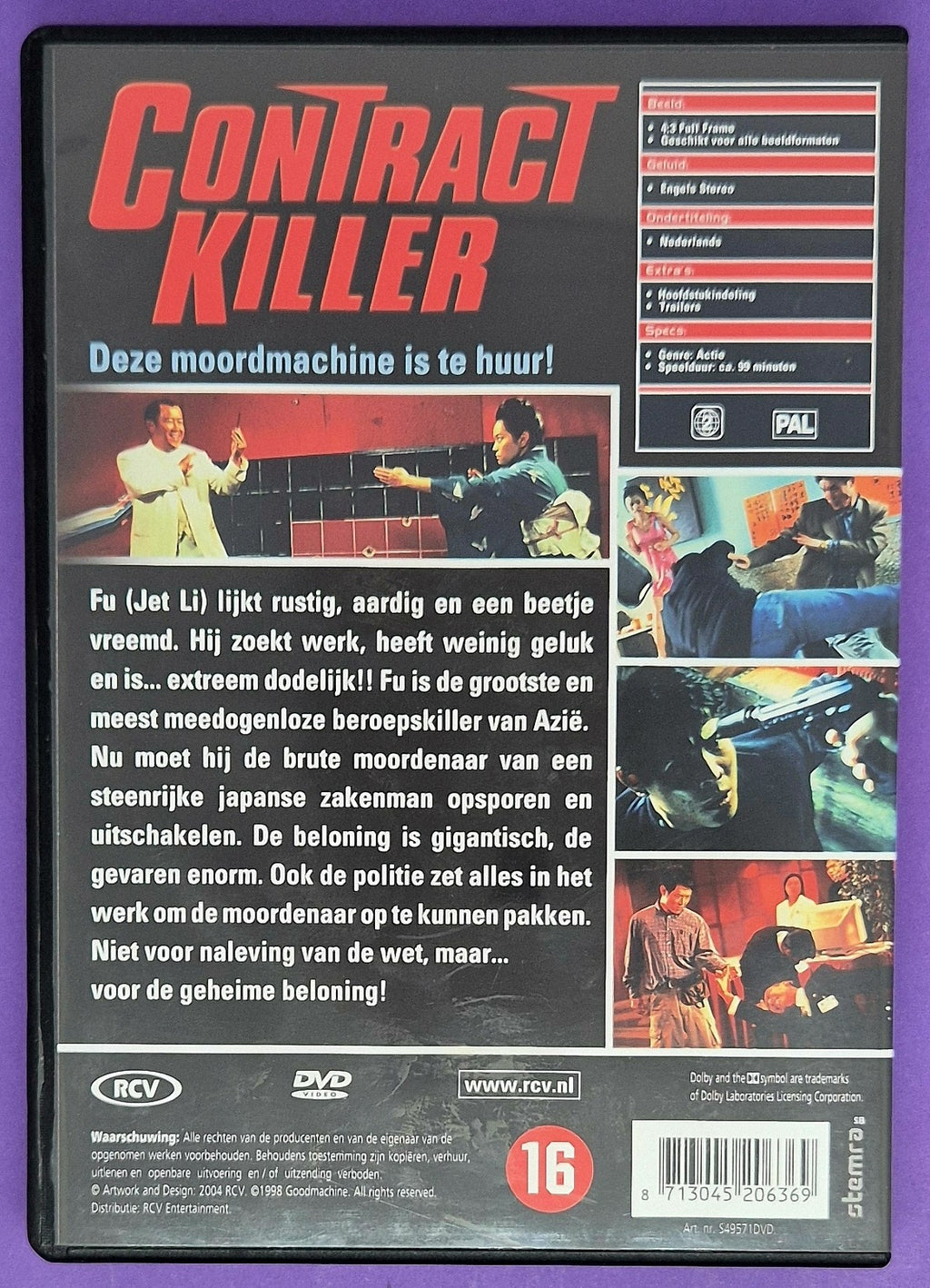 Contract Killer DVD