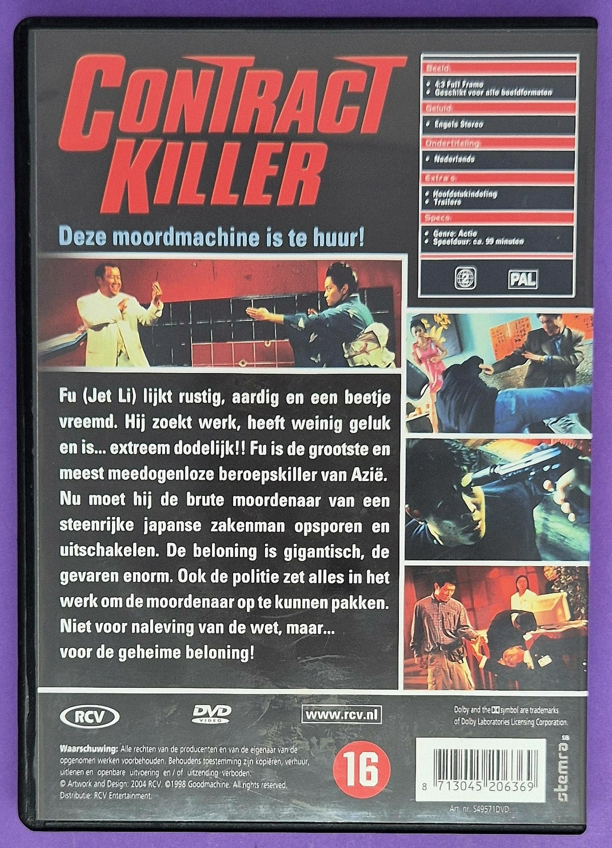 Contract Killer DVD