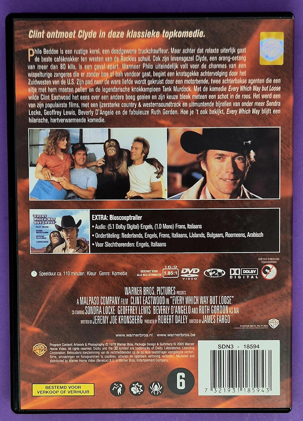 Every Which Way But Loose DVD