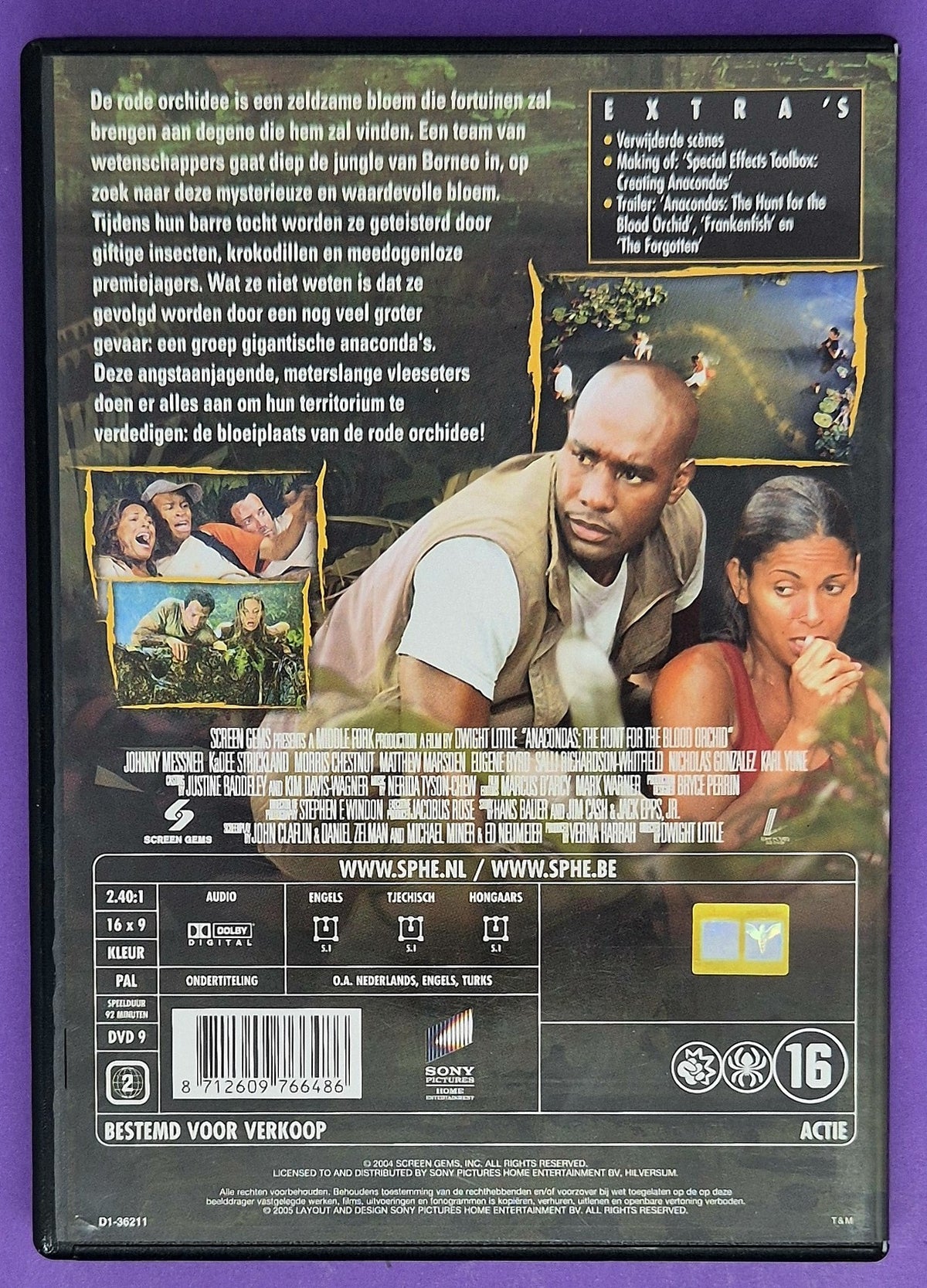 Anacondas - The Hunt For The Blood Orchid DVD