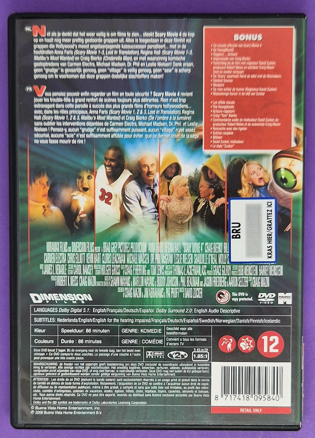 Scary Movie 4 - Uncut Edition DVD