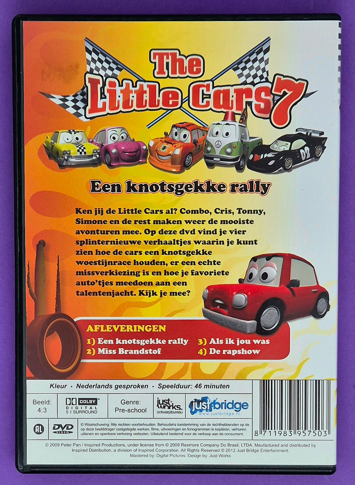 The Little Cars 7 - Een Knotsgekke Rally DVD