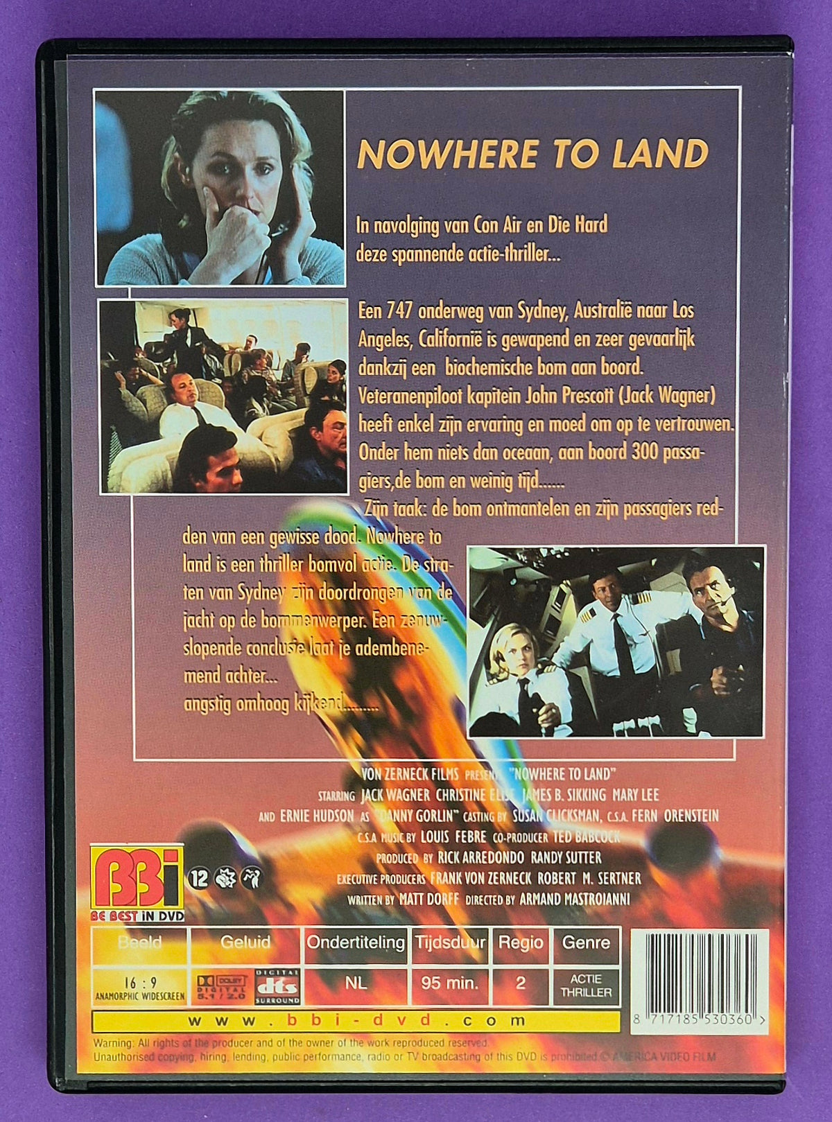 Nowhere To Land DVD