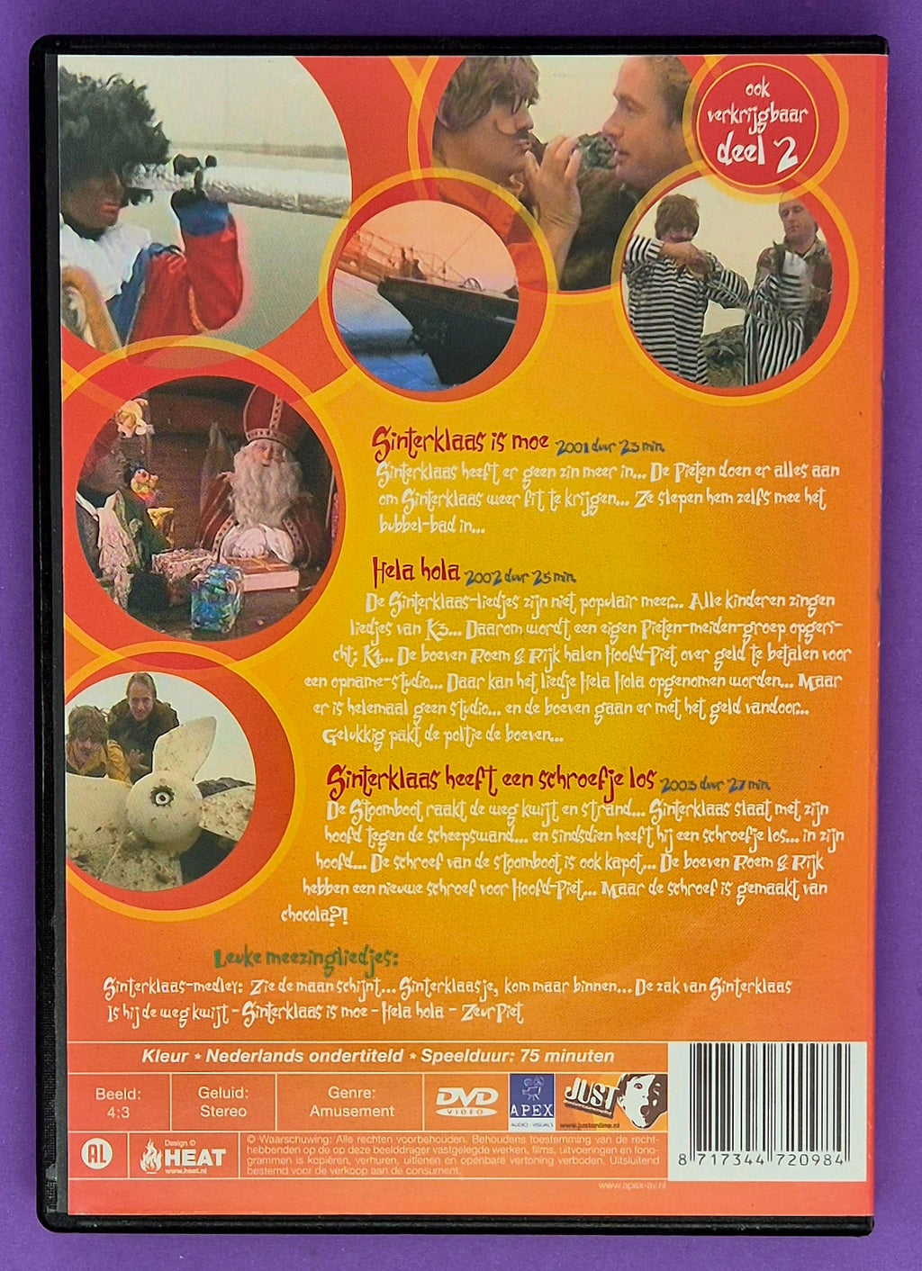 3 Spannende Sinterklaas Verhalen - Deel 1 DVD