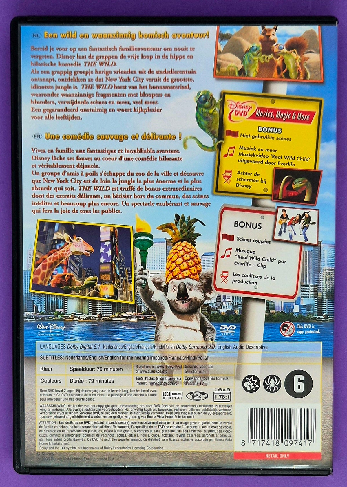 The Wild DVD