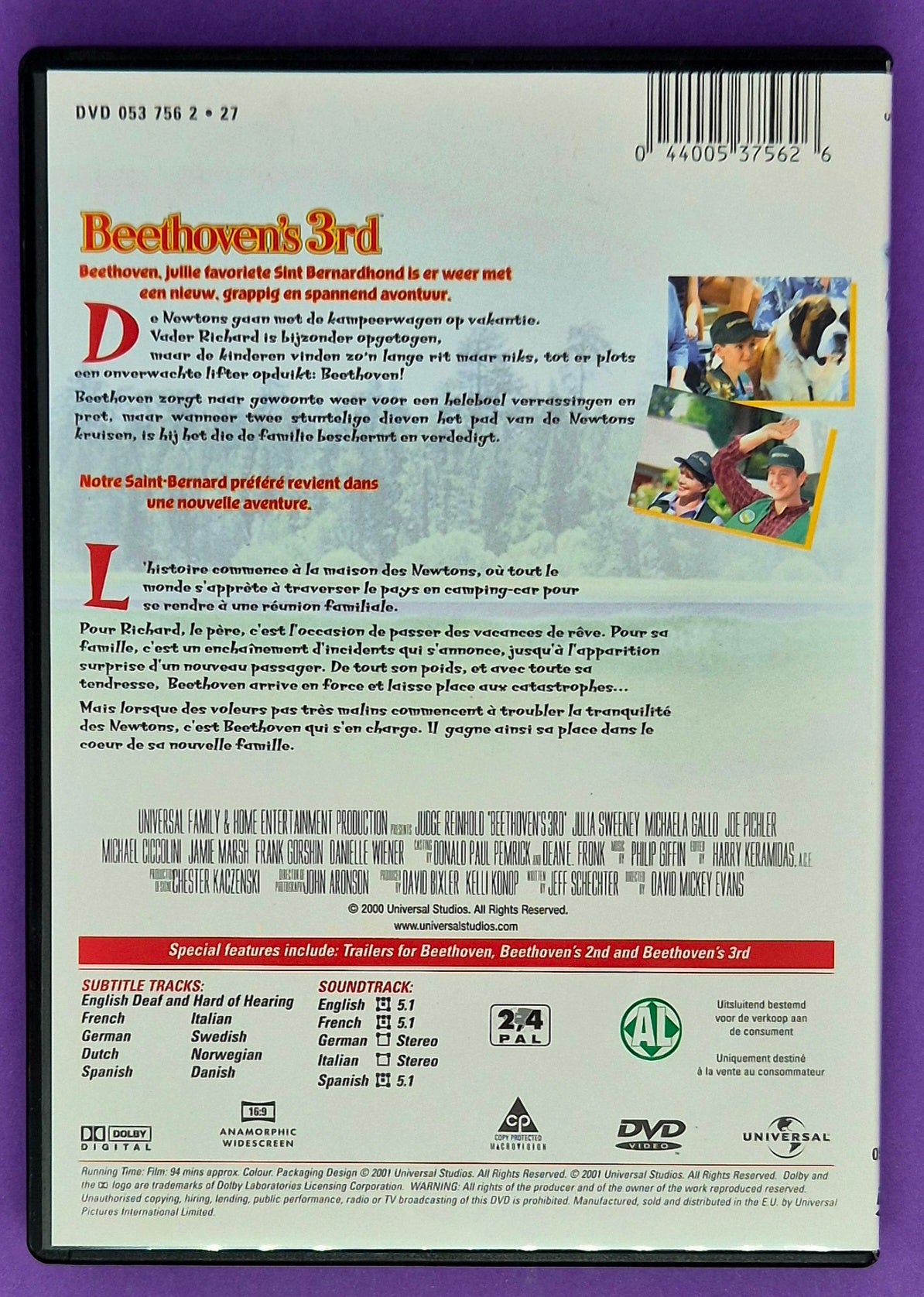 Beethoven's 3rd DVD