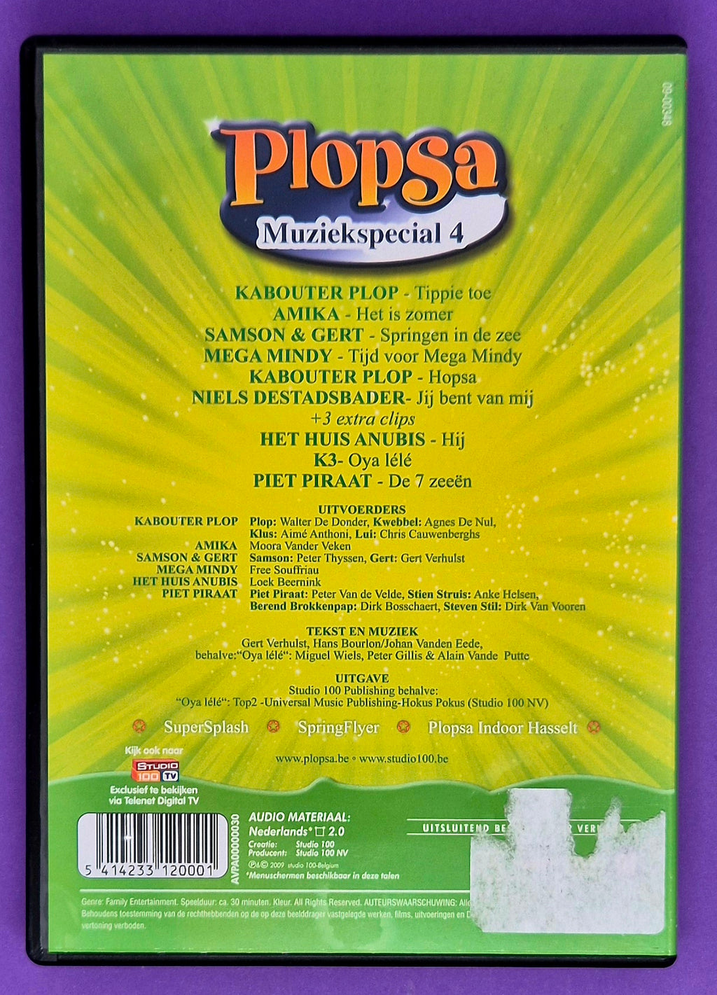 Plopsa - Muziekspecial 4 DVD