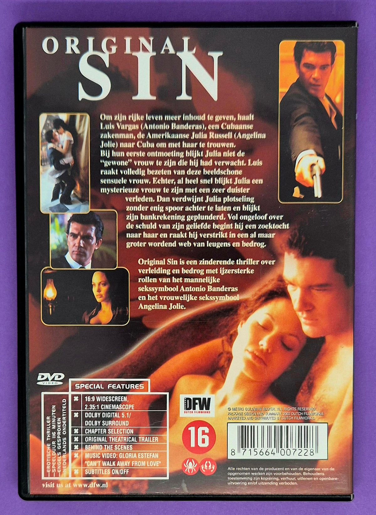 Original Sin DVD