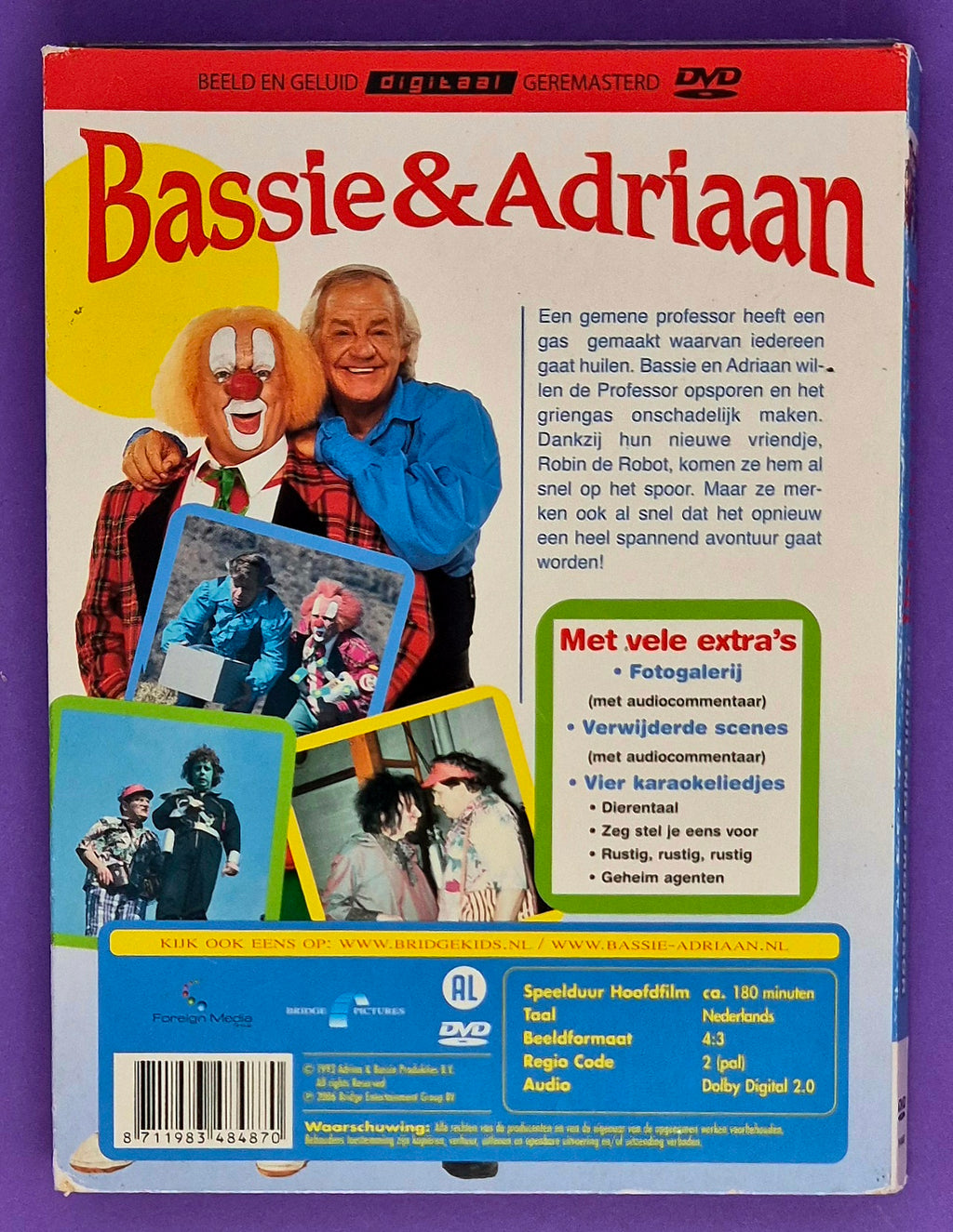 Bassie & Adriaan En De Huilende Professor DVD