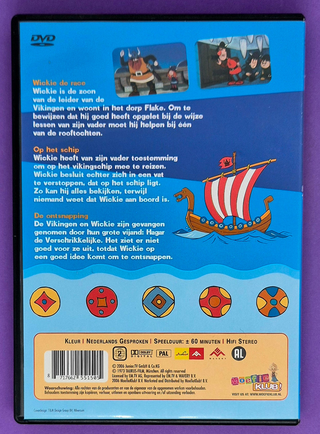 Wickie De Viking - 3 Avonturen Deel 1 DVD