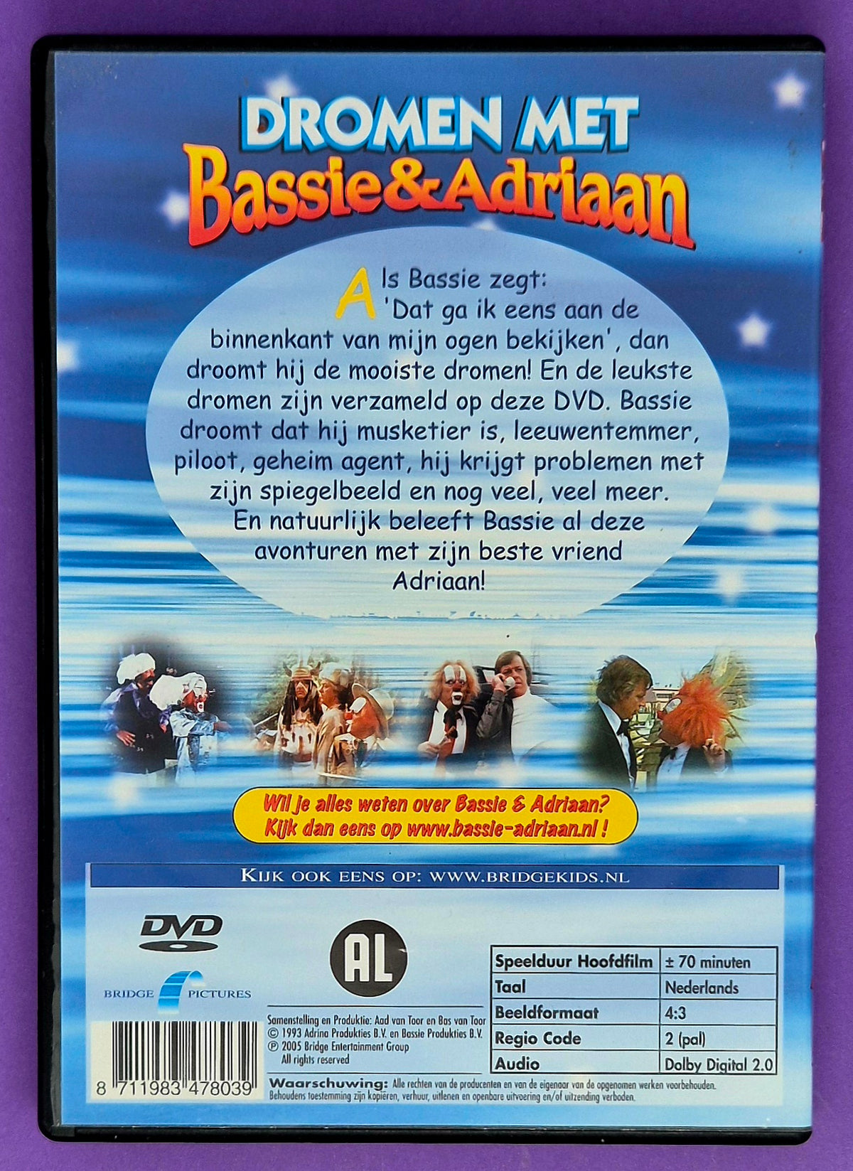 Dromen Met Bassie & Adriaan DVD