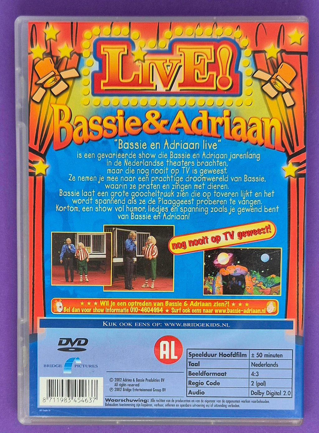Bassie & Adriaan Live! DVD