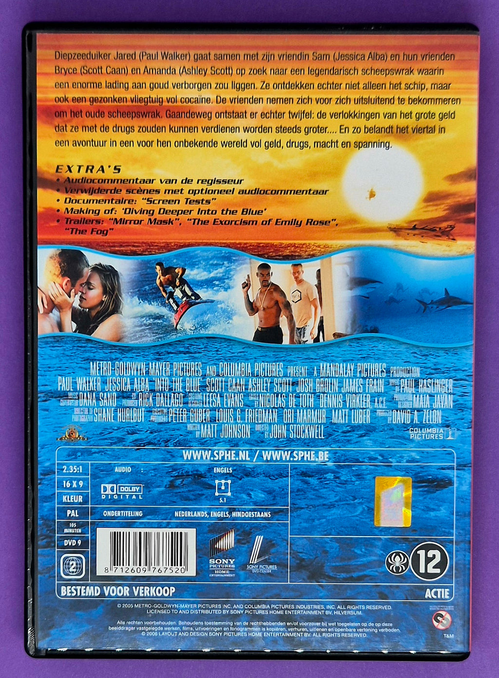 Into The Blue DVD