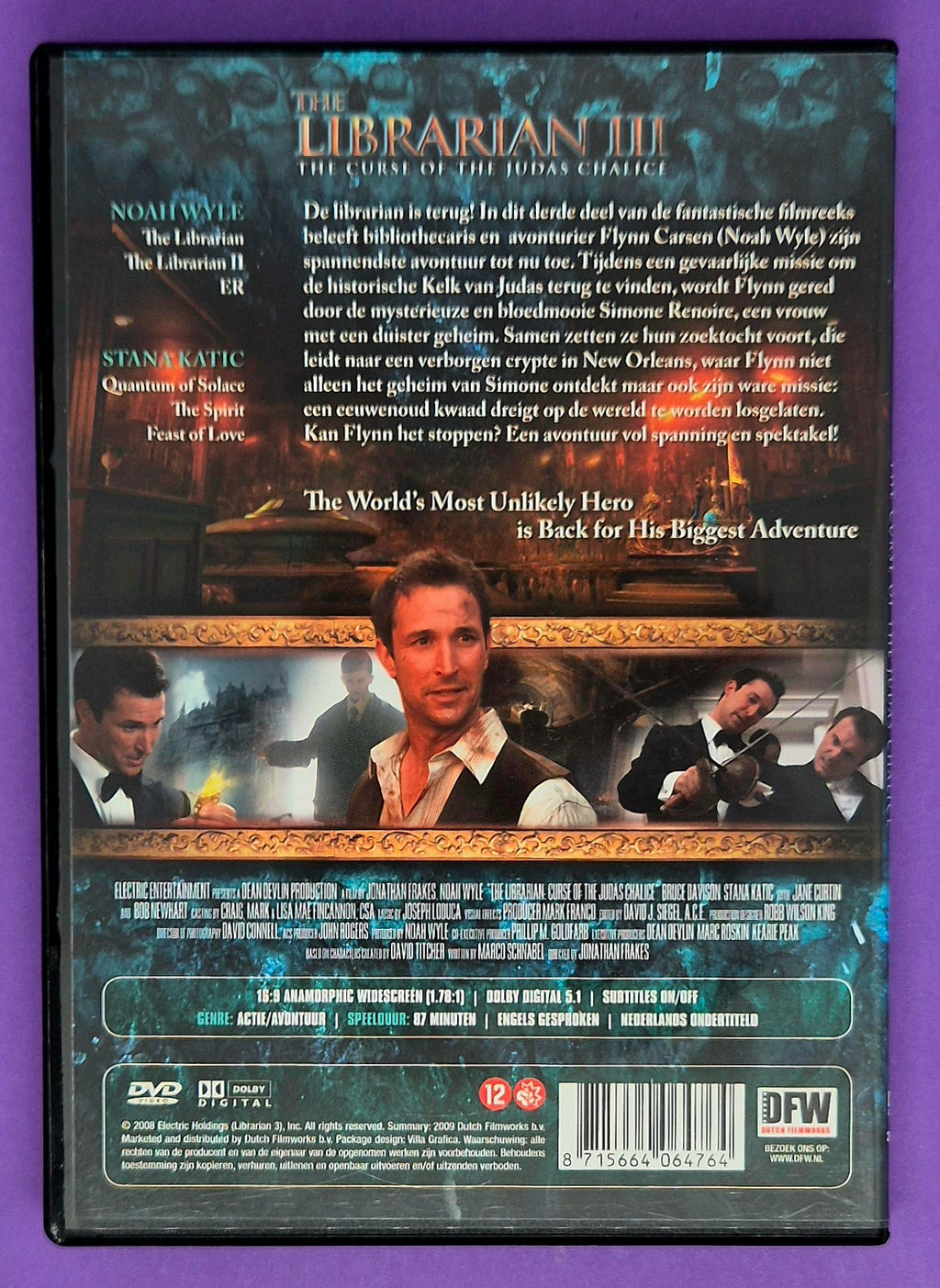 The Librarian III - The Curse Of The Judas Chalice DVD