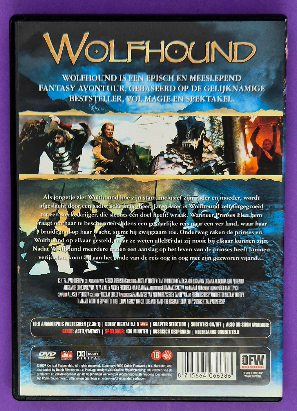 Wolfhound - The Rise Of The Warrior DVD