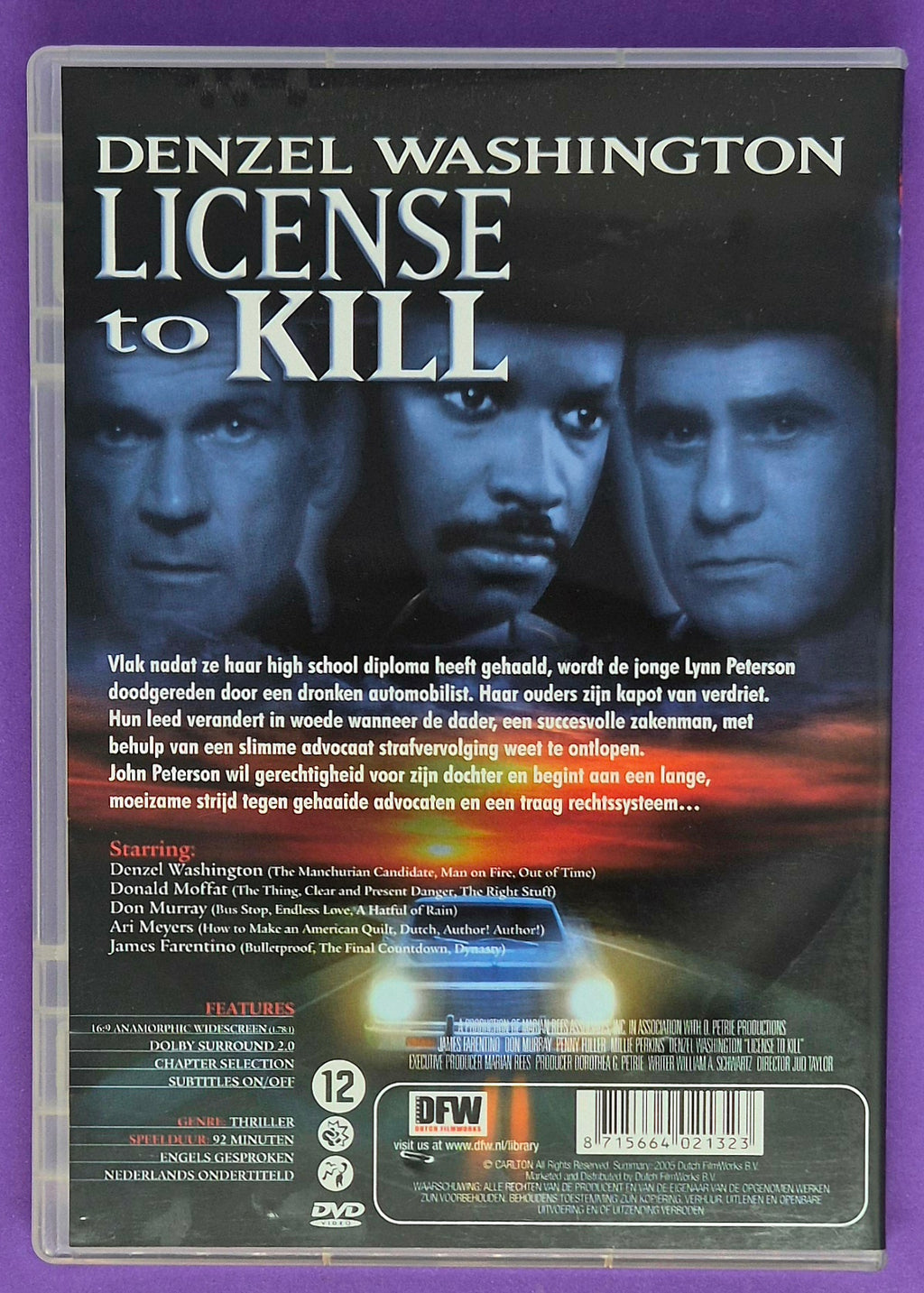 License To Kill DVD