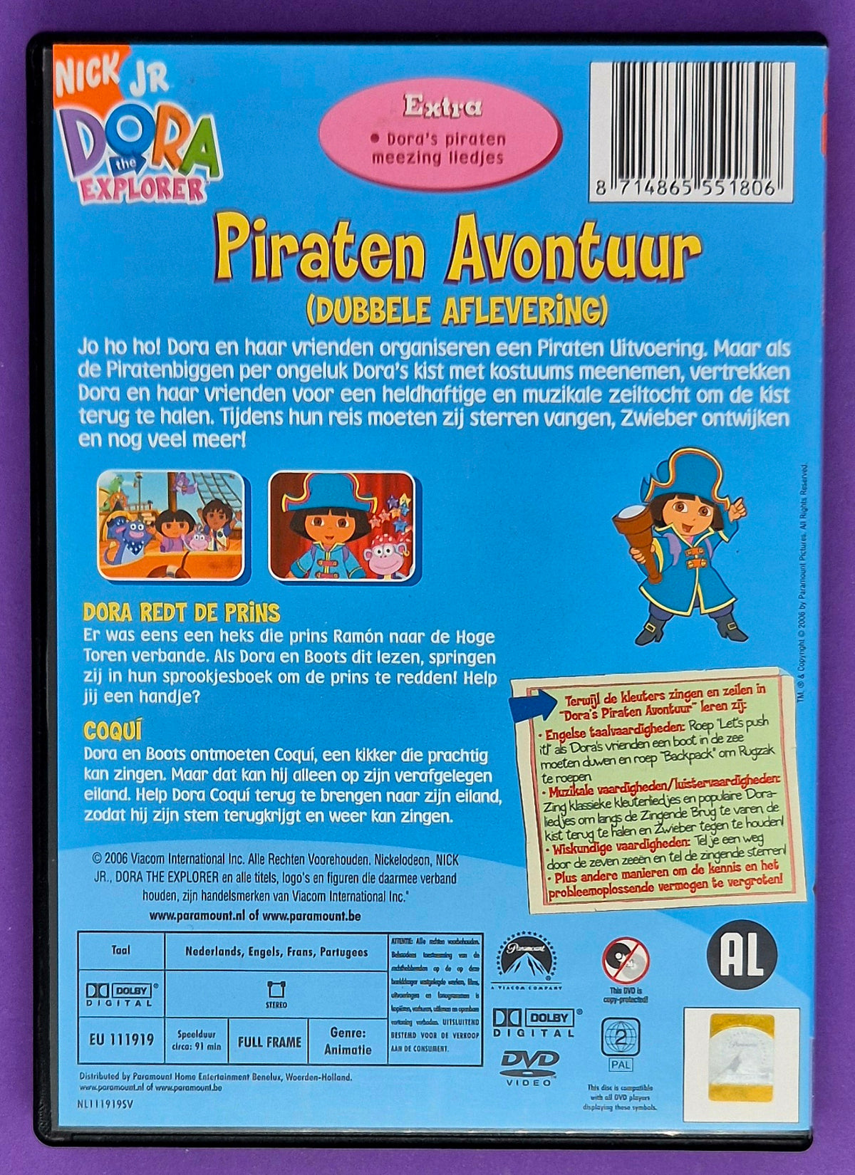 Dora The Explorer - Piraten Avontuur DVD