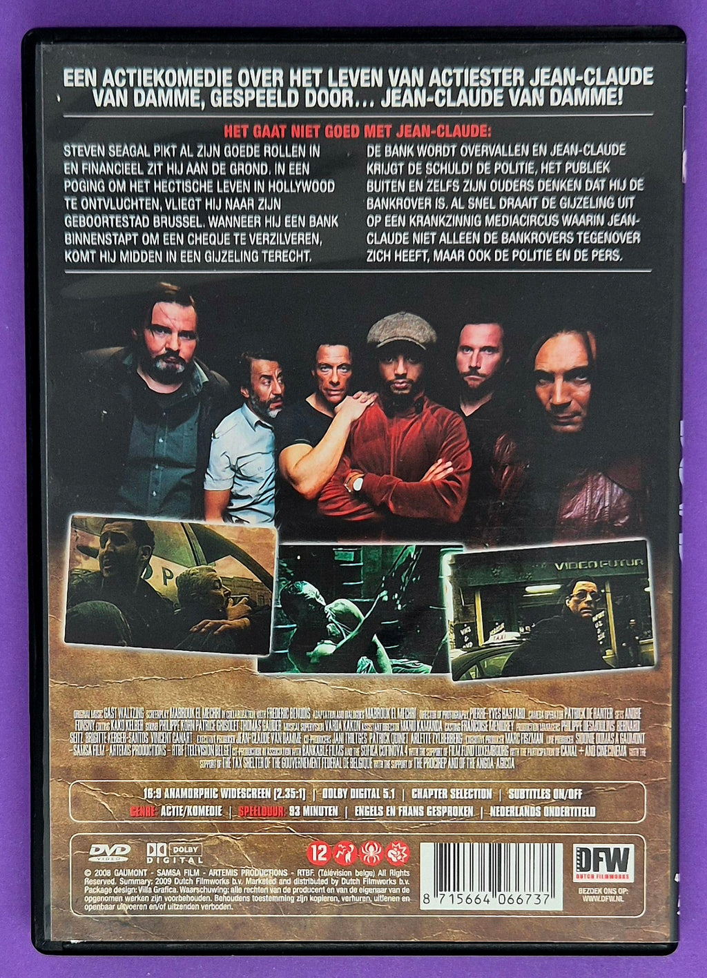 JCVD DVD