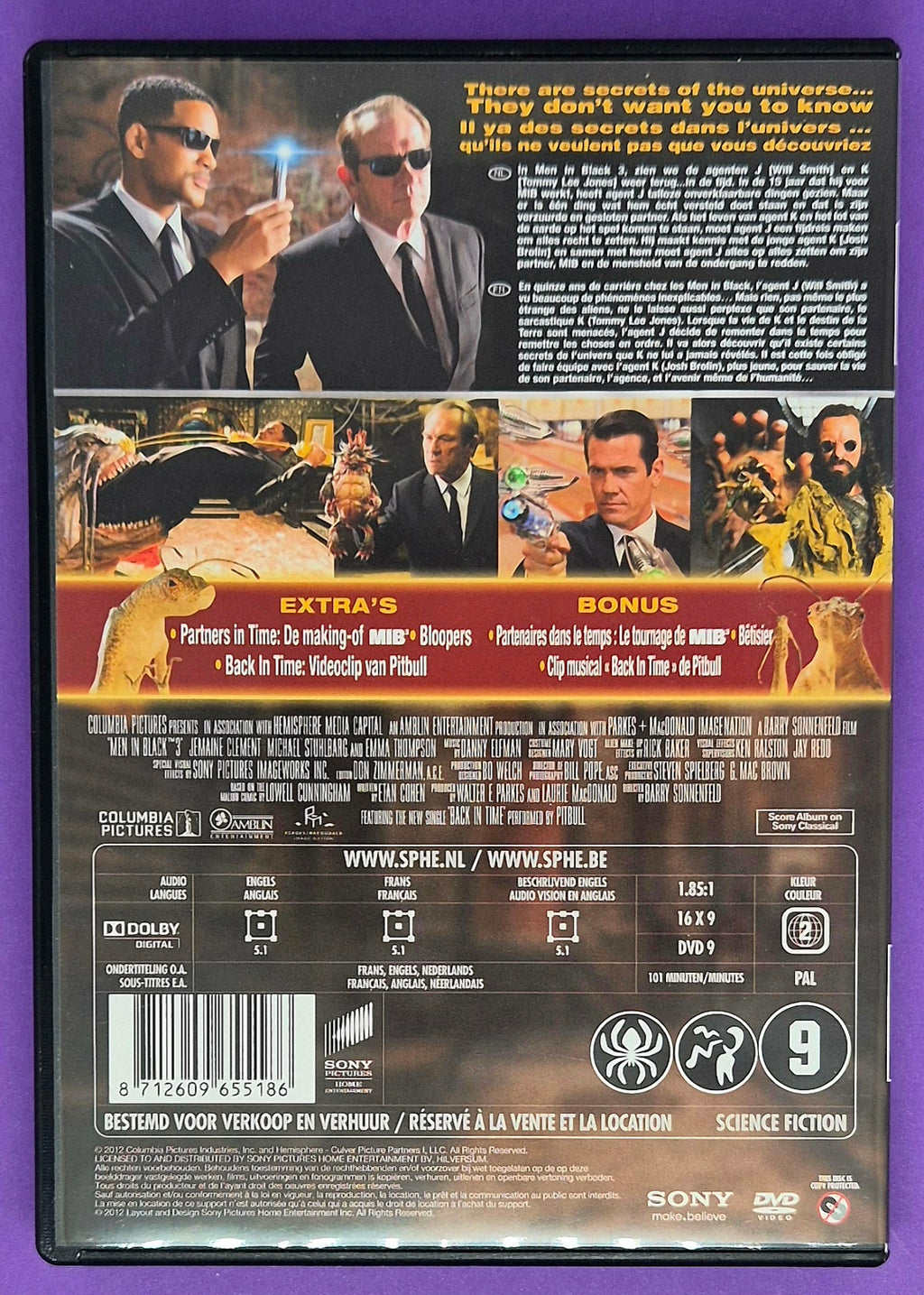 Men In Black 3 DVD