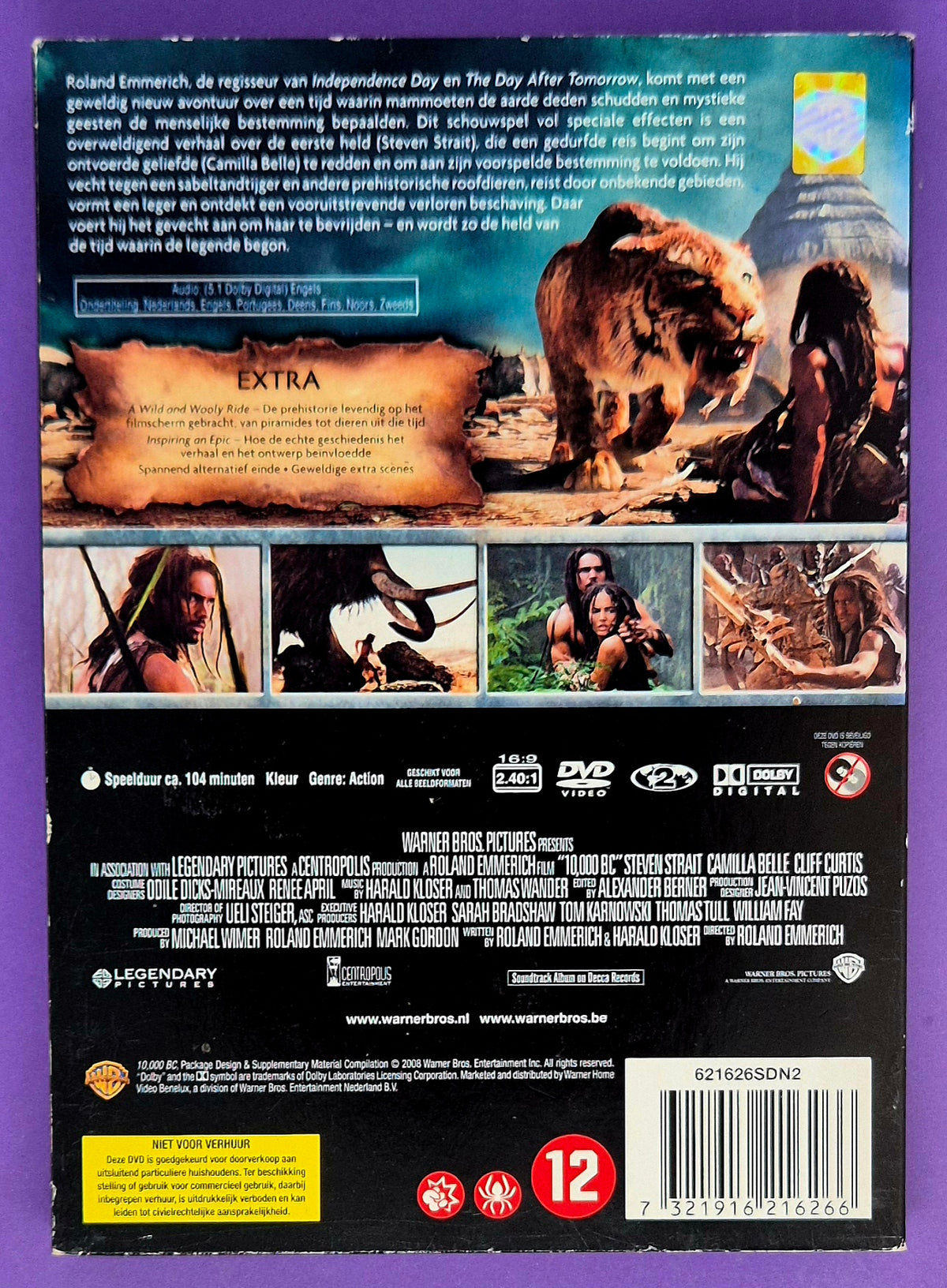 10,000 BC DVD