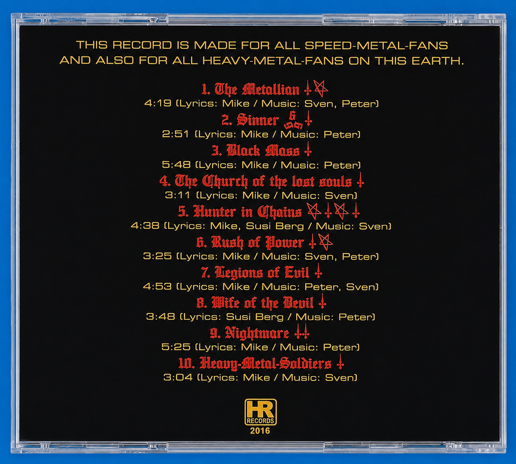 Iron Angel – Hellish Crossfire CD
