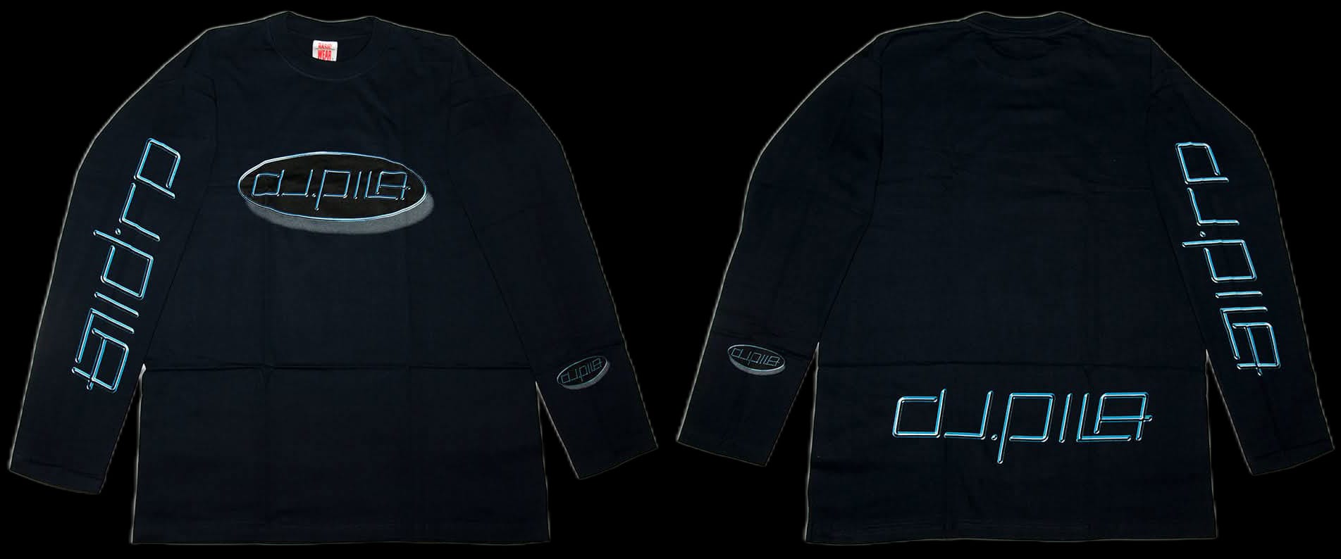 DJ Pila Longsleeve Vintage Jaren '90 T-Shirt XL